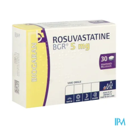 ROSUVASTATINE 5MG BGR CPR 30