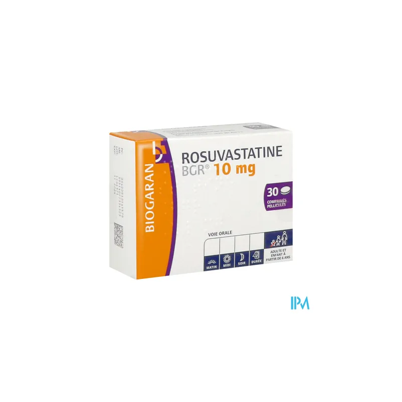 ROSUVASTATINE 10MG BGR CPR 30