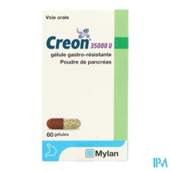 CREON 35 000U GELULE FL 60