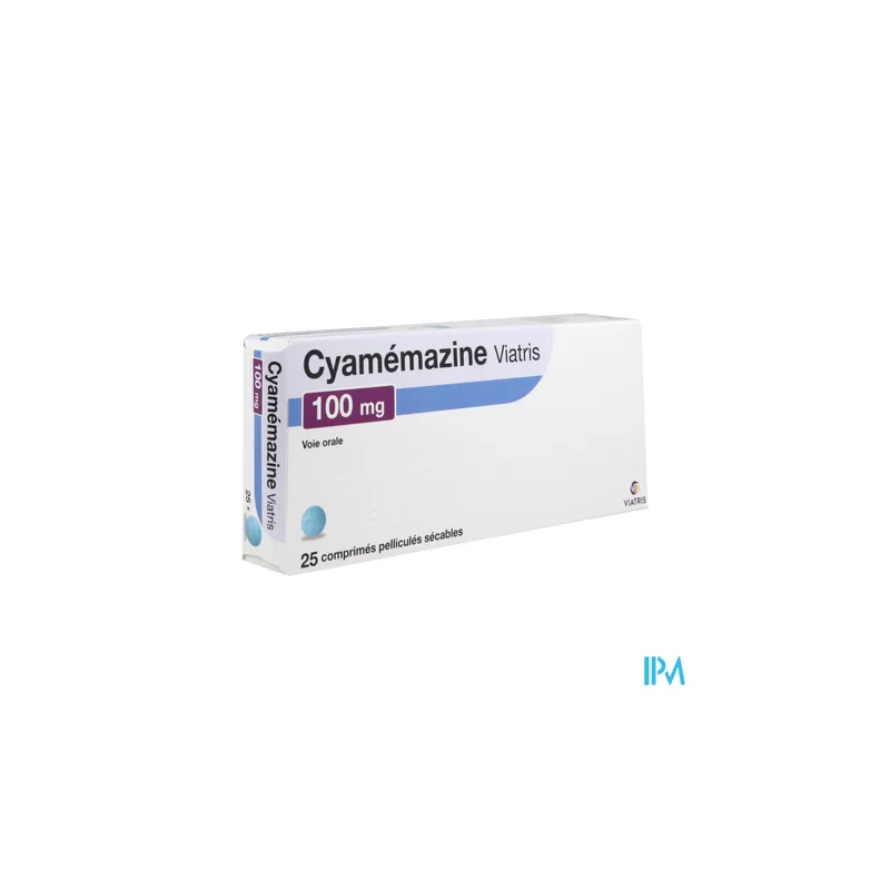 CYAMEMAZINE 100MG VTS CPR SEC 25
