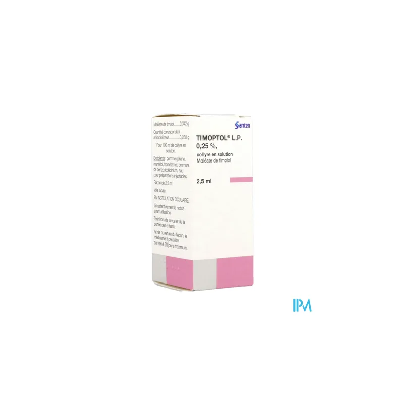 TIMOPTOL LP 0,25% COL FL 2,5ML