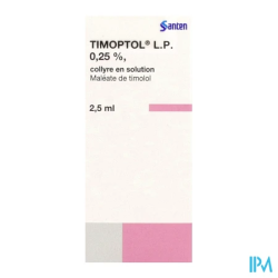 TIMOPTOL LP 0,25% COL FL 2,5ML