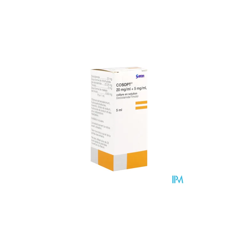 COSOPT 20MG/5MG/ML COL FL 5ML
