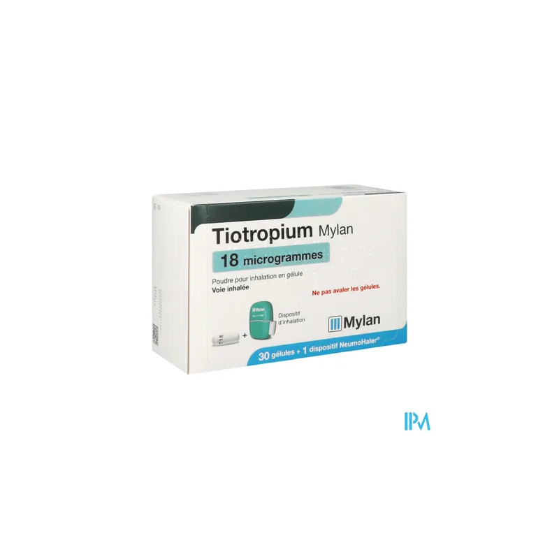 TIOTROPIUM 18MCG VTS PDR INH GEL30
