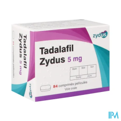 TADALAFIL 5MG ZYDUS CPR 84
