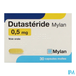 DUTASTERIDE 0,5MG VIATRIS CAPS 30