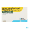 ALENDRON/VIT D3 70MG/2800UI VTS 12