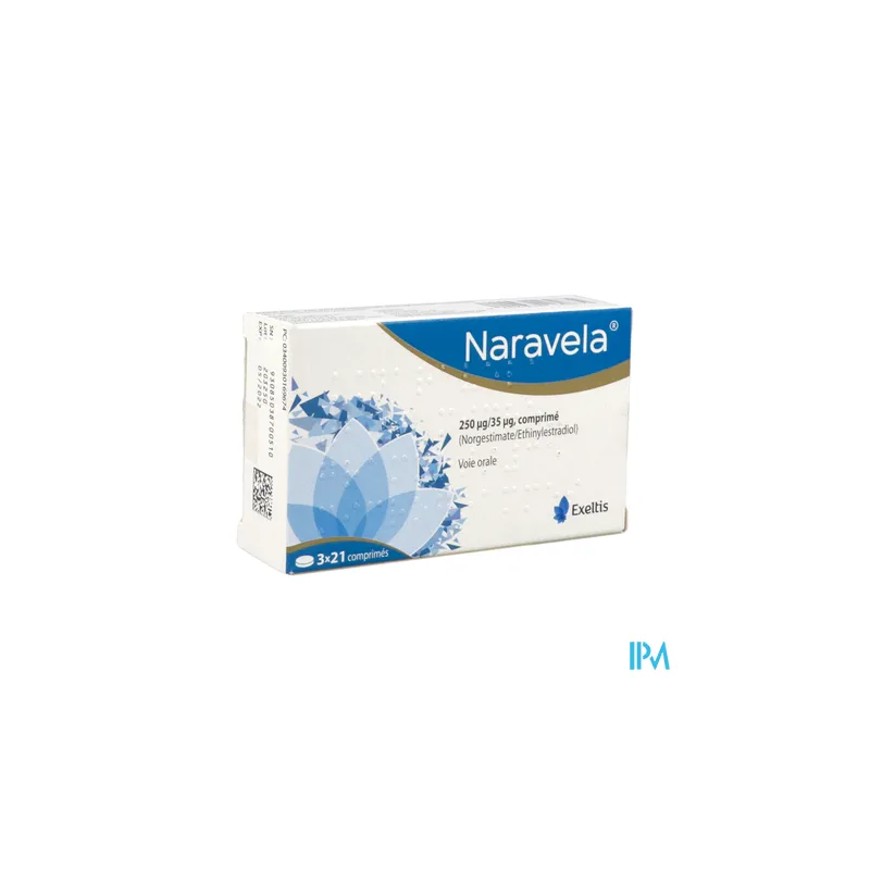 NARAVELA 0,25MG/0,035MG CPR 3X21