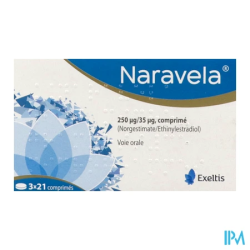 NARAVELA 0,25MG/0,035MG CPR 3X21