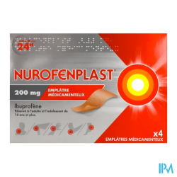 NUROFENPLAST 200MG EMPLATRE 4