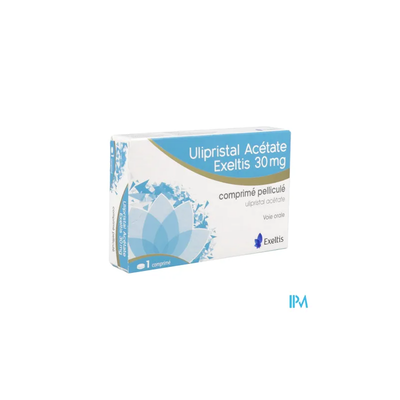 ULIPRISTAL ACETATE 30MG EXELT CPR1