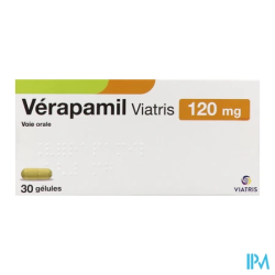 VERAPAMIL 120MG VIATRIS GELULE 30