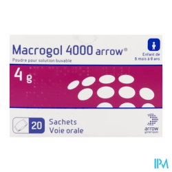 MACROGOL 4 000 4G ARROW SACHET 20