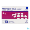 MACROGOL 4 000 4G ARROW SACHET 20