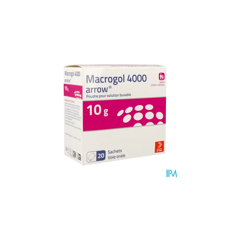 MACROGOL 4 000 10G ARROW SACHET 20