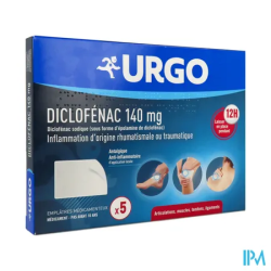 DICLOFENAC 140MG URGO EMPLATRE 5