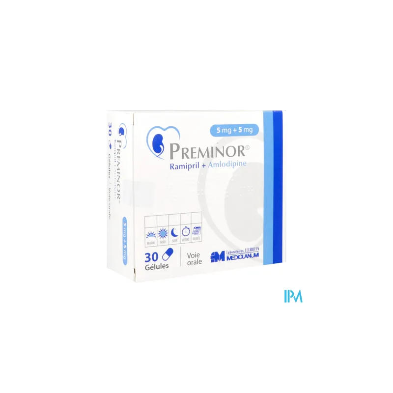PREMINOR 5MG/5MG GELULE 30