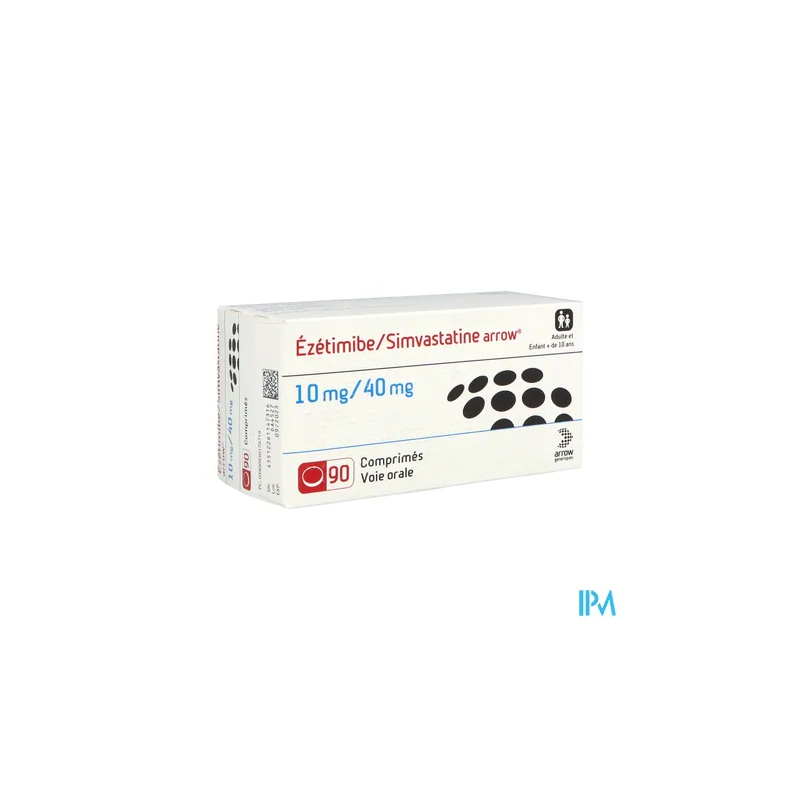 EZETIMIBE/SIMVA 10MG/40MG ARW CP90