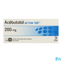 ACEBUTOLOL 200MG ARROW CPR SEC 30