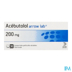 ACEBUTOLOL 200MG ARROW CPR SEC 30