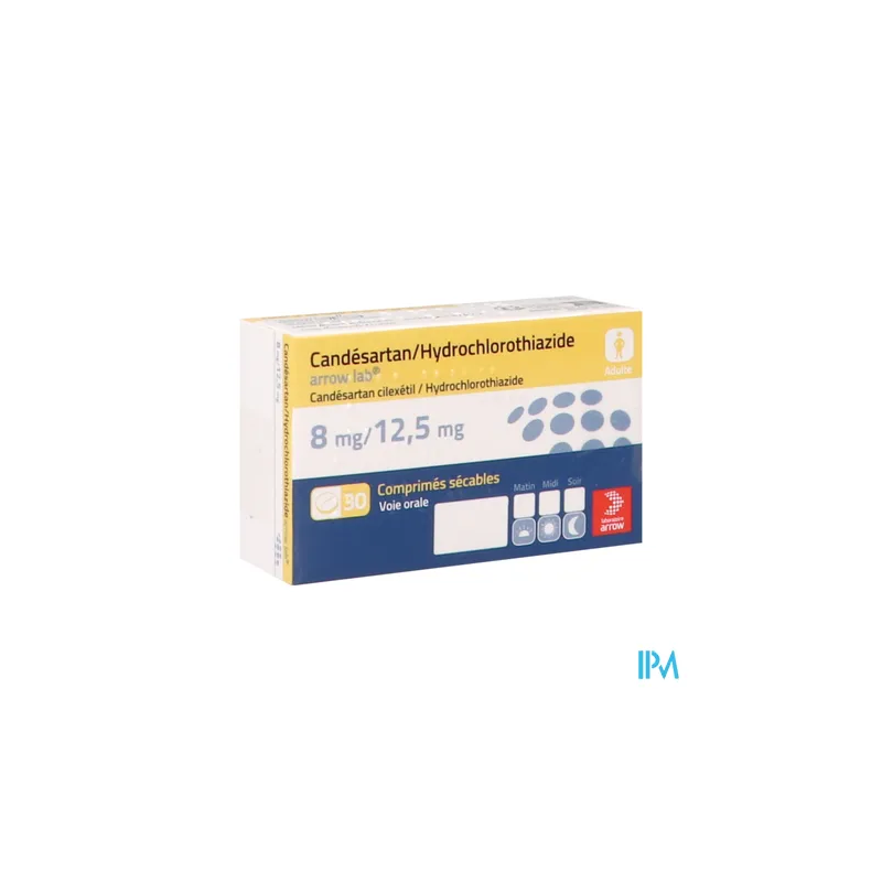CANDESARTAN/HYD 8/12,5MG ARW CPR30