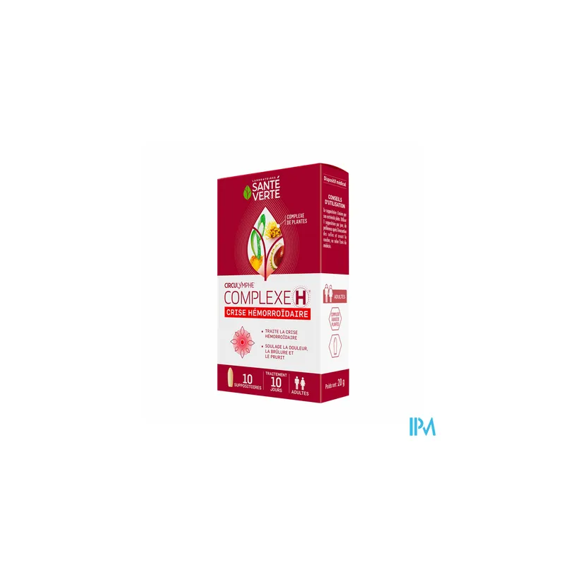 CIRCULYMPHE COMPLEXE H SUPPO 10