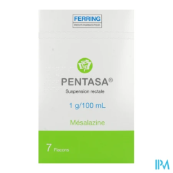 PENTASA 1G/100ML SUSP RECTALE 7