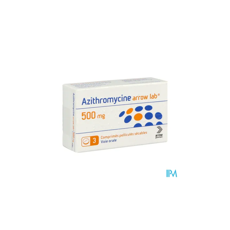 AZITHROMYCINE 500MG ARW CPR SEC3X1