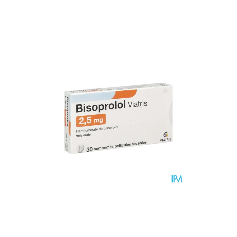 BISOPROLOL 2,5MG VTS CPR SEC 30X1