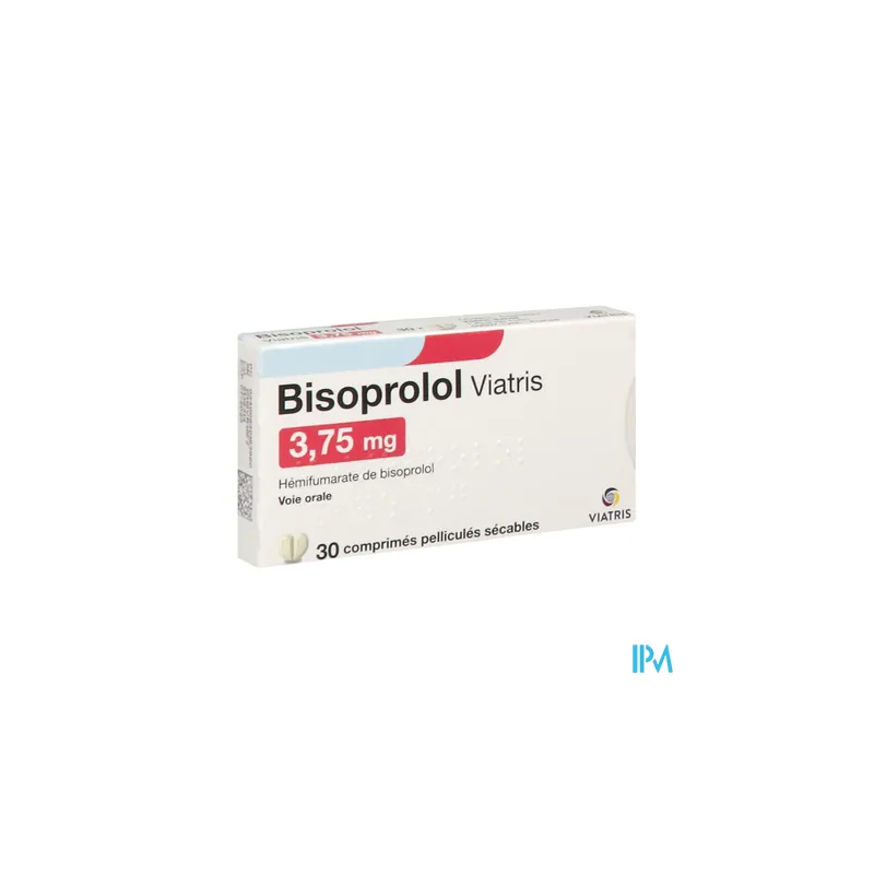 BISOPROLOL 3,75MG VTS CPR SEC 30X1