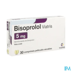 BISOPROLOL 5MG VTS CPR SEC 30X1