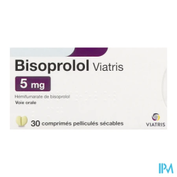 BISOPROLOL 5MG VTS CPR SEC 30X1