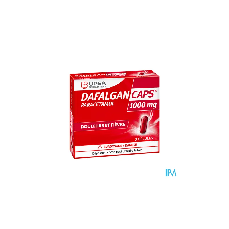 DAFALGANCAPS 1000MG GELULE 8