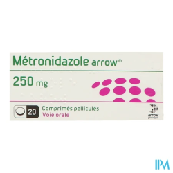 METRONIDAZOLE 250MG ARROW CPR 20