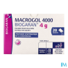 MACROGOL 4 000 4G BGR SACHET 20