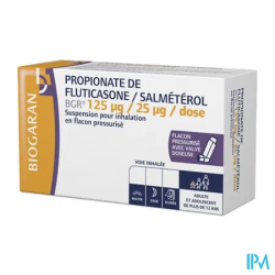 FLUTI/SALMETEROL 125/25 BGR INH120