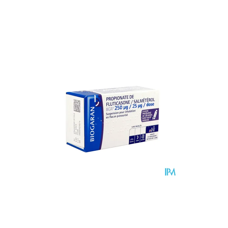 FLUTI/SALMETEROL 250/25 BGR INH120