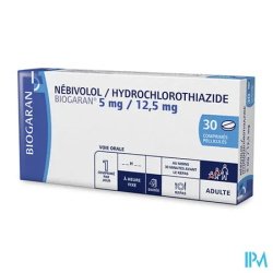 NEBIVOLOL/HYD 5MG/12,5MG BGR CPR30