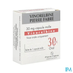 VINORELBINE 30MG P FABRE CAPS MOL1