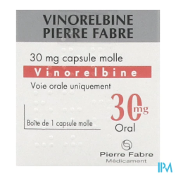 VINORELBINE 30MG P FABRE CAPS MOL1
