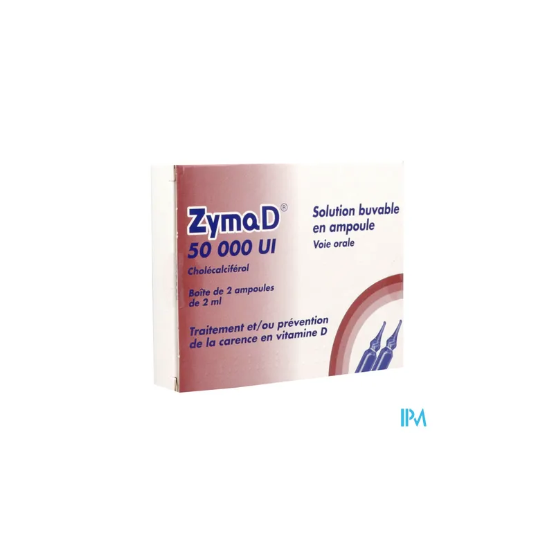 ZYMAD 50 000UI BUV 2ML BT 2 AMP