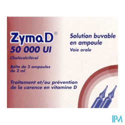 ZYMAD 50 000UI BUV 2ML BT 2 AMP