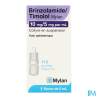 BRINZOL/TIMOLOL 10/5MG VTS COL5ML