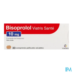BISOPROLOL 10MG VIATRIS CPR SEC 30