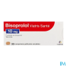 BISOPROLOL 10MG VIATRIS CPR SEC 30