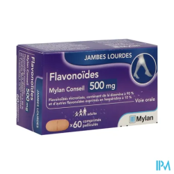 FLAVONOIDES 500MG VIATRIS CPR 60