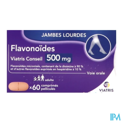 FLAVONOIDES 500MG VIATRIS CPR 60