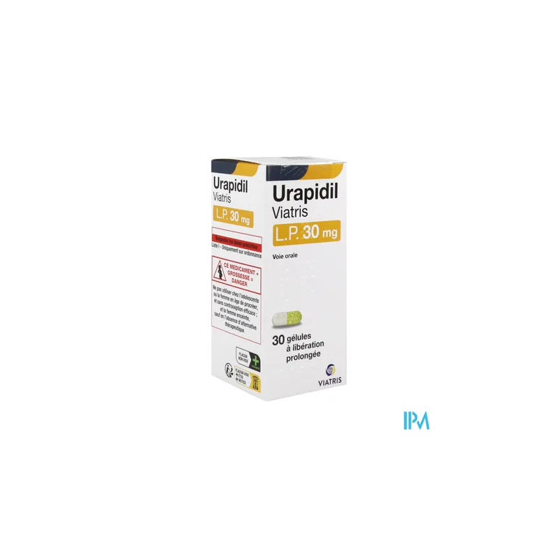 URAPIDIL 30MG VIATRIS LP GELULE 30