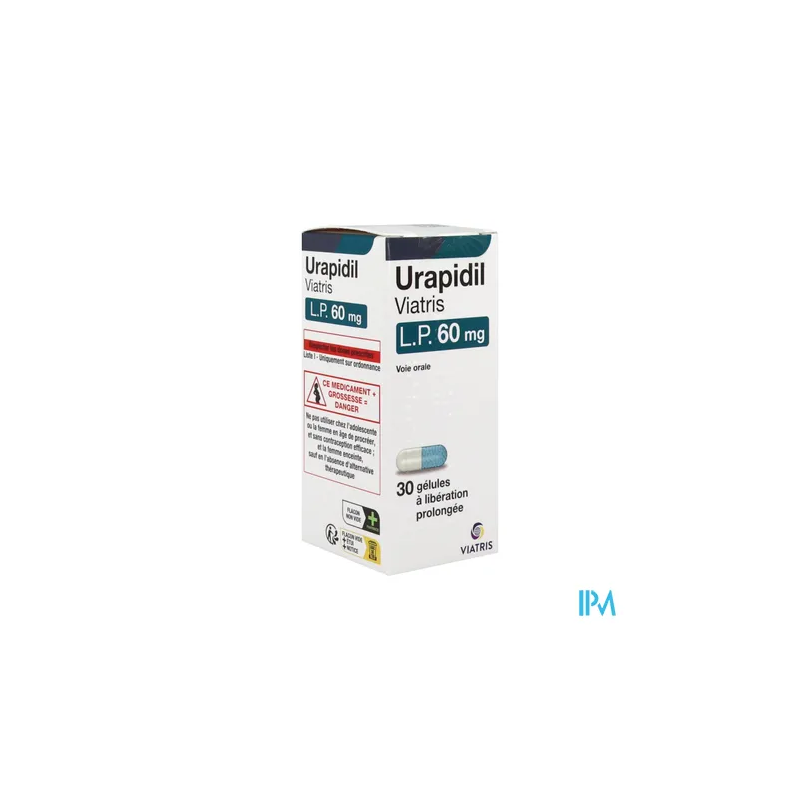 URAPIDIL 60MG VIATRIS LP GELULE 30