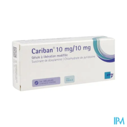 CARIBAN 10MG/10MG GELULE LM 24